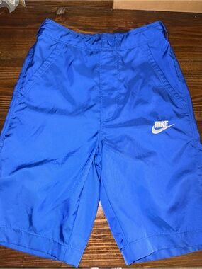 Nike Bright Blue boys Athletic Shorts